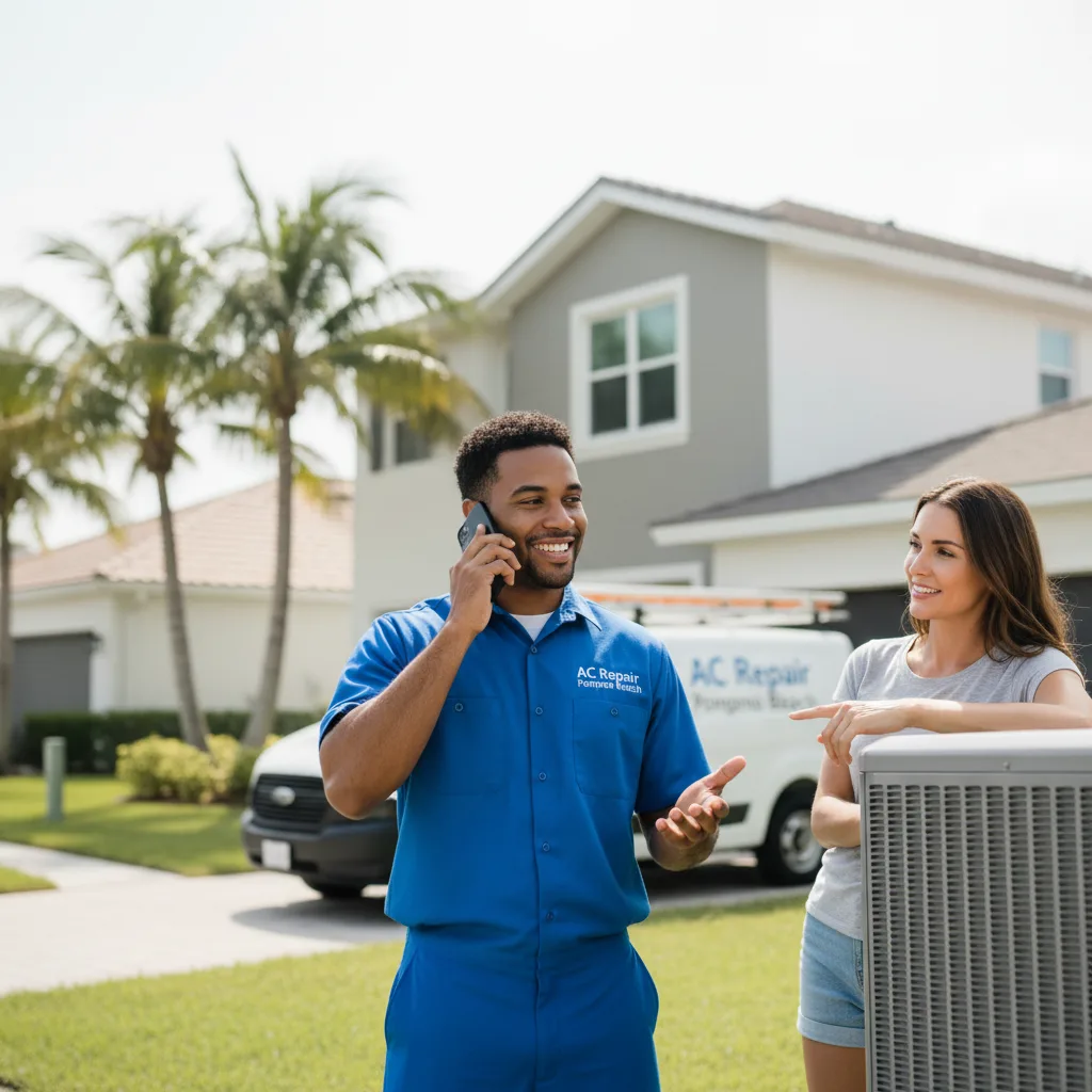 AC Repair Pompano Beach customer support in Lindenhurst